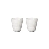tasse et mugs asa - set de 2 tasses thermo - blanc -