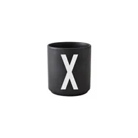 tasse et mugs design letters - tasse noire design letters - noir - x