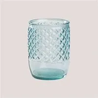 tasse et mugs sklum verre en verre recyclé anett bleu celeste 11,7 cm