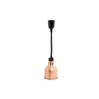 chauffe plat & assiette combisteel lampe chauffante ø 175 mm - - bronze - x600-800mm