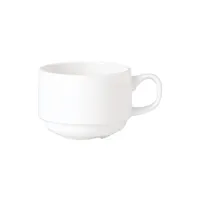 tasse et mugs materiel ch pro tasses 200ml slimline empilables steelite simplicity white - x 36 - porcelaine20 cl