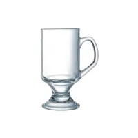 tasse et mugs materiel ch pro verres à café avec pied - arcoroc 290 ml - x 24 - verre29 cl