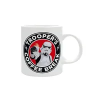 tasse et mugs abysse corp mug - original stormtroopers - trooper's coffee break - 320 ml