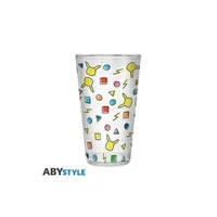 tasse et mugs abysse corp verre xxl - pokemon - motif pikachu - 400 ml