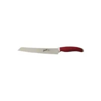 couteau berkel couteau à pain teknica 22 cm rouge
