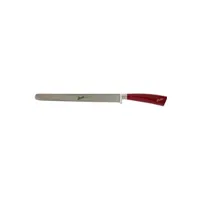couteau berkel couteau à salami et fromage elegance 26 cm rouge