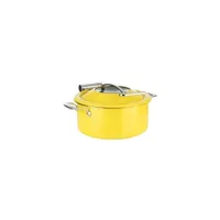 chauffe plat & assiette aps chafing dish inox jaune (h)395 x (p)175 x (l)345 mm, prenium