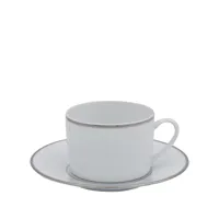 christofle tasse à thé albi platine - argent