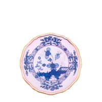ginori 1735 lot de 2 assiettes oriente italiano en porcelaine - rose