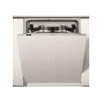 whirlpool lave-vaisselle 43 db 14 couverts tout-intégrable - wkcio3t133pfe