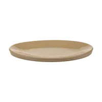 serax - plat de service dune en céramique, porcelaine couleur beige 46 x 4 cm designer kelly wearstler made in design