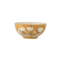 bloomingville - bol tangier en céramique, grès couleur orange 19.5 x 9.5 cm made in design