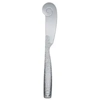 alessi - couteau à beurre dressed en métal, acier inoxydable couleur métal 16 x 25 15 cm designer marcel wanders made in design