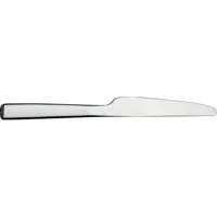 alessi - couteau à dessert ovale en métal, acier inoxyable couleur métal 20 x 22 4 cm designer ronan & erwan bouroullec made in design