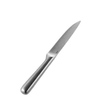 alessi - couteau d'office mami en métal, acier inoxydable couleur métal 24 x 15.33 cm designer stefano giovannoni made in design