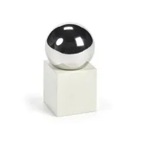 valerie objects - moulin à sel mvs en plastique, abs couleur blanc 18.17 x 9.9 cm designer muller van severen made in design
