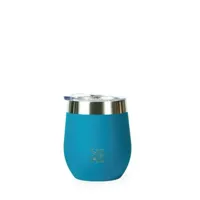 mugs isothermes avec couvercles 250 ml bleu canard