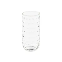 verre à eau en verre transparent h15xd7cm