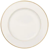 villeroy & boch plat de service anmut gold ø33,5 cm blanc