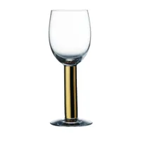 orrefors verre à vin nobel 20 cl clear / gold