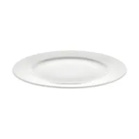 pillivuyt assiette eventail avec rebord ø28 cm blanc