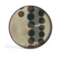 plateau en verre layered dots - ethnicraft accessories