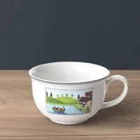 design naif tasse à café au lait